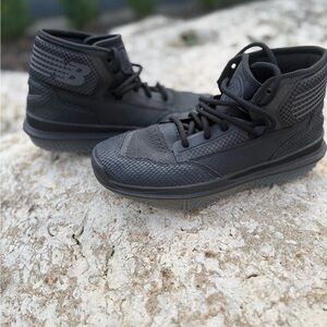 New Balance Black High-Top Sneakers